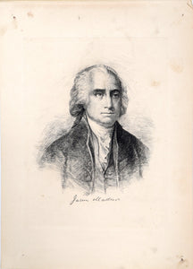 James Madison from The Presidents of the United States Etching | P. Raymond Audibert,{{product.type}}