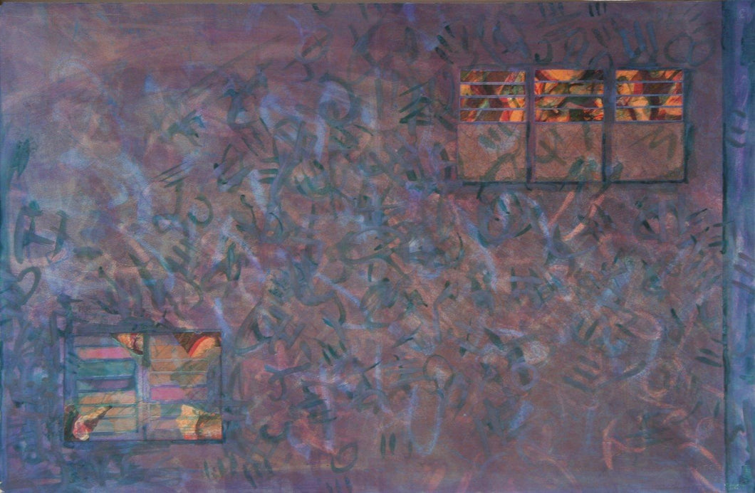 January Series #6 Mixed Media | Unknown Artist,{{product.type}}