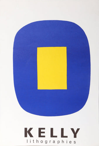 Jaune sur Bleu Lithograph | Ellsworth Kelly,{{product.type}}