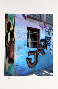 Jazz, NYC from the Graffiti Series Digital | Jonathan Singer,{{product.type}}