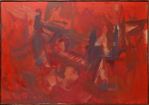 Jazz Trio Abstract Oil | Unknown Artist,{{product.type}}
