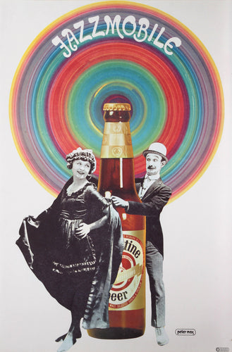 Jazzmobile Poster | Peter Max,{{product.type}}