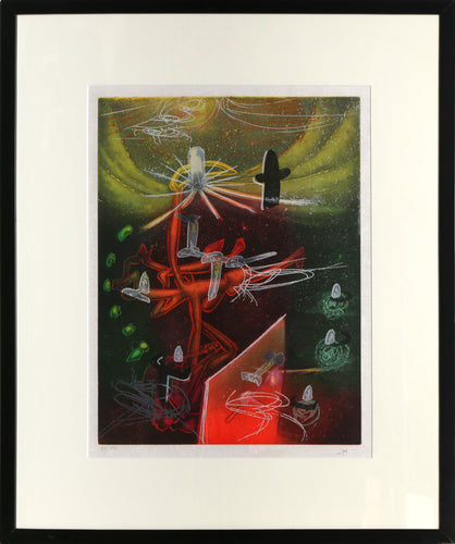 Je Fixe des Vertiges Etching | Roberto Matta,{{product.type}}