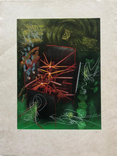 Je Suis Entact from Une Saison en Enfer Etching | Roberto Matta,{{product.type}}