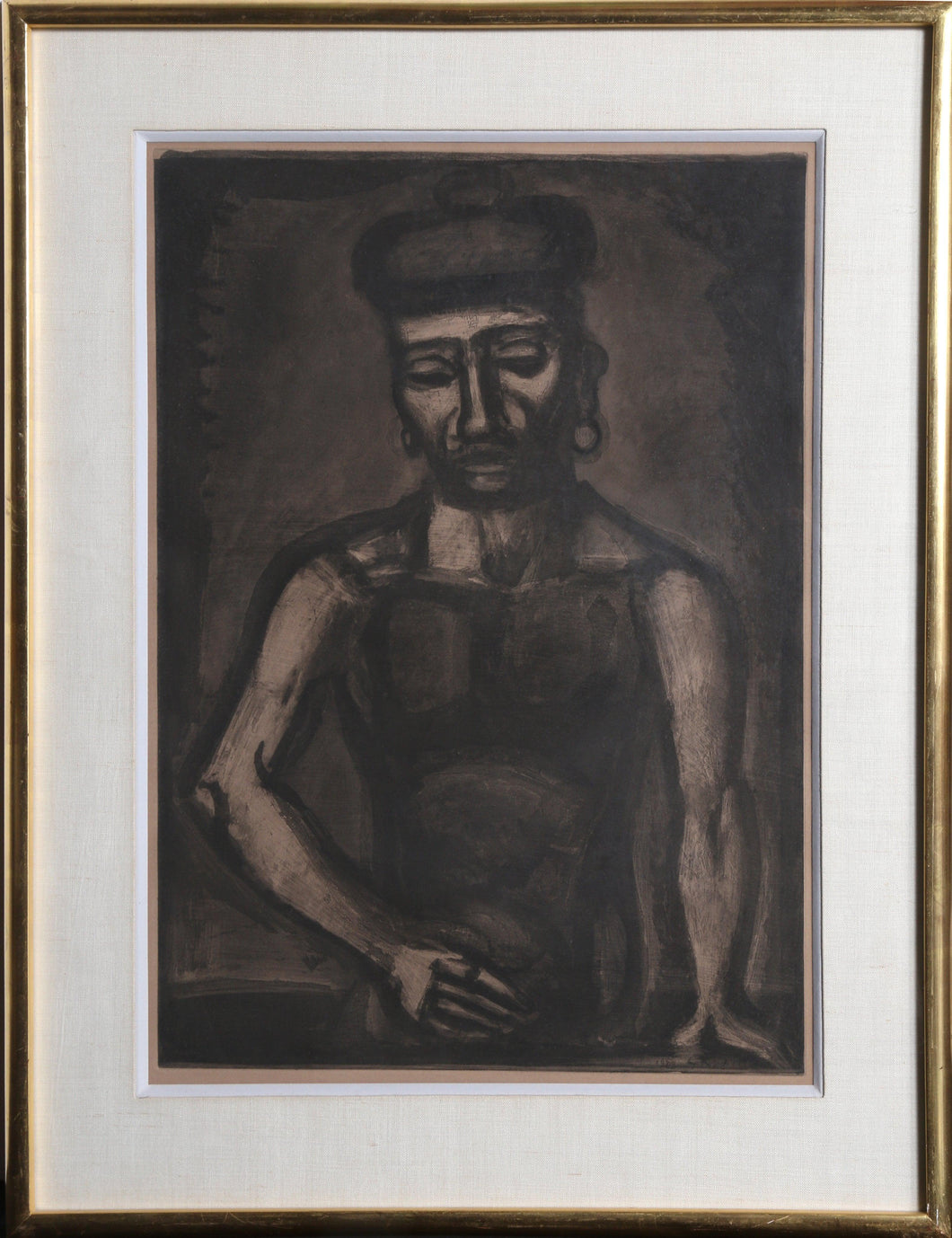Jean-Francois ne Chante Alleluia (Jean-Francois Never Sings Alleluia) no. 25 from the Miserere et Guerre series Etching | Georges Rouault,{{product.type}}