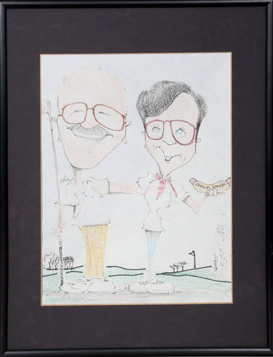 Jeanie's Weenies Caricature Marker | Unknown Artist,{{product.type}}