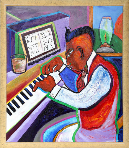 Jelly Roll Morton Oil | George Hunt,{{product.type}}