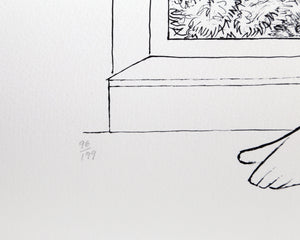 Jem Records Celebrates John Lennon Lithograph | Al Hirschfeld,{{product.type}}
