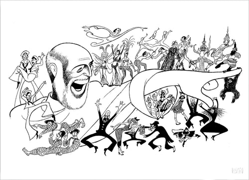 Jerome Robbins' Broadway Lithograph | Al Hirschfeld,{{product.type}}