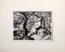 Jerome's House, Buzzards Bay Etching | Sam Thal,{{product.type}}