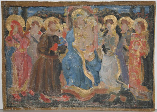 Jesus and Apostles Oil | Unknown Artist,{{product.type}}