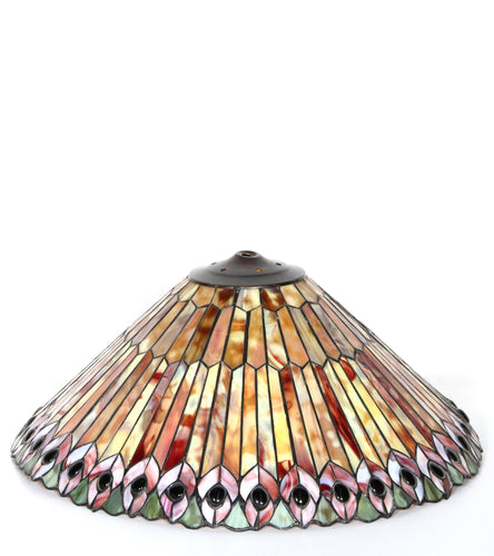 Jeweled Peacock Lamp Shade Lighting | Unknown Artist,{{product.type}}