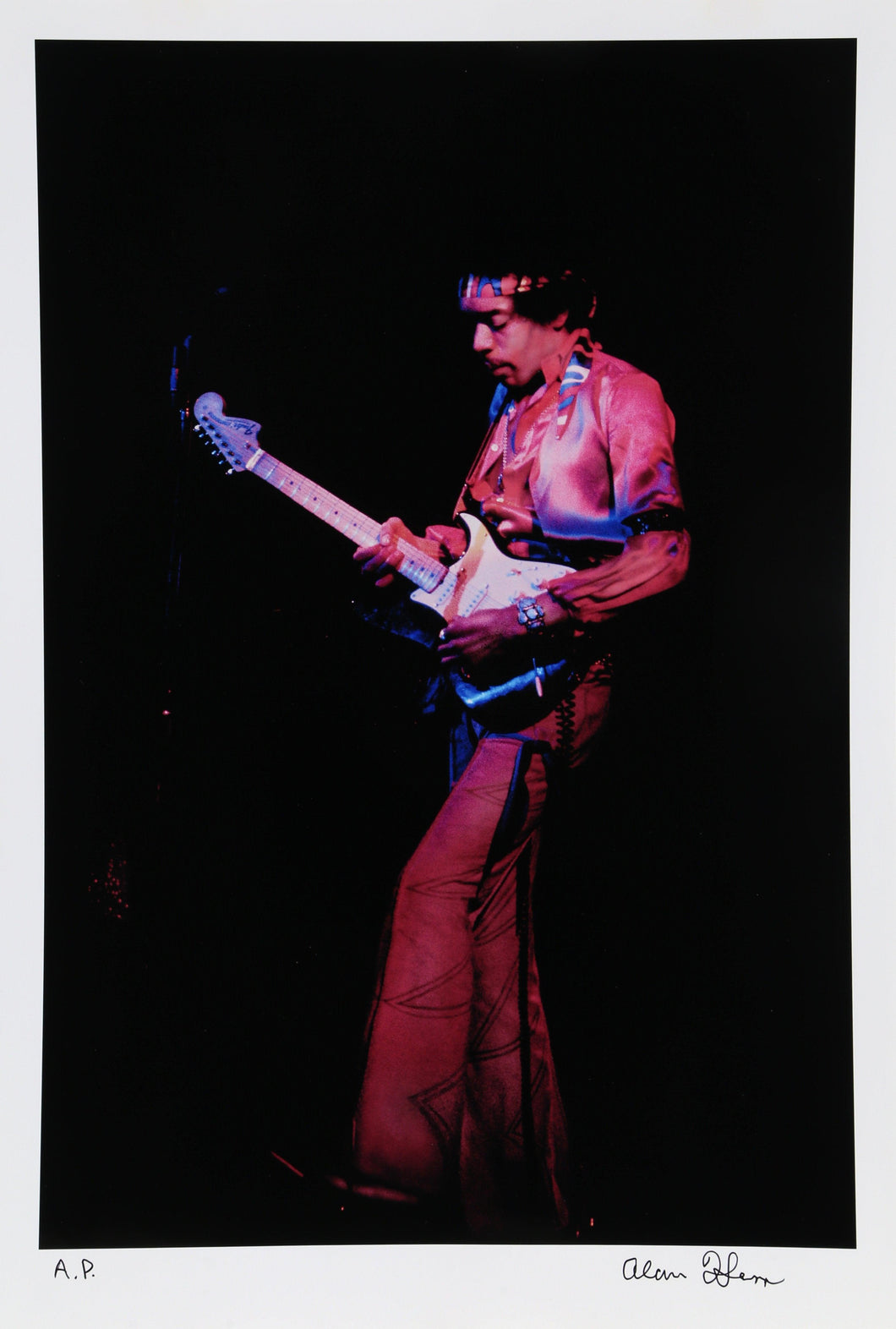 Jimi Hendrix I Color | Alan Herr,{{product.type}}