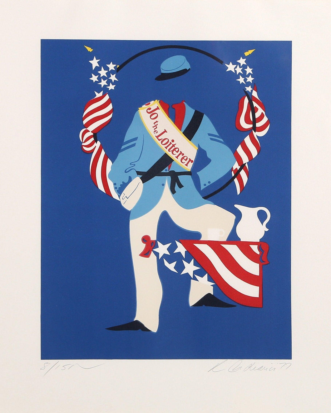 Jo the Loiterer Lithograph | Robert Indiana,{{product.type}}