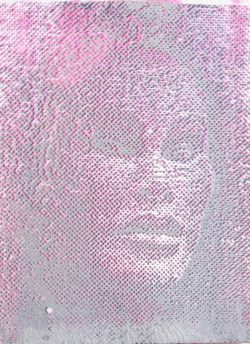 Jocelyn Wildenstein (Pink/Grey) Acrylic | Peter Mayer,{{product.type}}