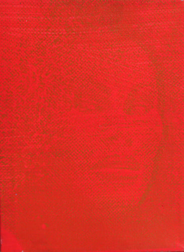 Jocelyn Wildenstein (Red/Red) Acrylic | Peter Mayer,{{product.type}}