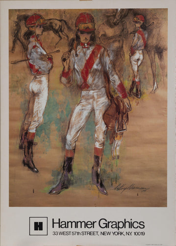 Jockey Poster | LeRoy Neiman,{{product.type}}