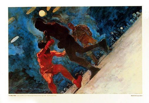 Joe Louis vs Billy Conn (Heavyweight Boxing Championship) Poster | Thomas B. Allen,{{product.type}}