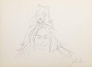 John and Yoko Lithograph | John Lennon,{{product.type}}