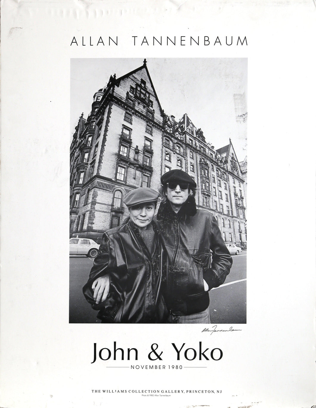 John & Yoko Poster | Allan Tannenbaum,{{product.type}}