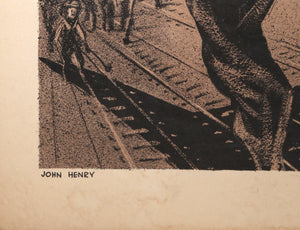 John Henry Lithograph | William Gropper,{{product.type}}