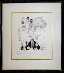 Johnny Carson Lithograph | Al Hirschfeld,{{product.type}}