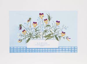 Johnny Jump Up Lithograph | Mary Faulconer,{{product.type}}