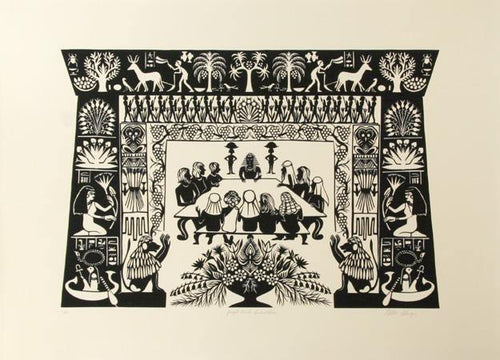 Joseph meets his Brother Screenprint | B.A.M. Schwyn,{{product.type}}