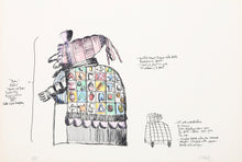Judy from the Punch and Judy Portfolio Lithograph | Robert Israel,{{product.type}}