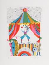 Juggler with Band from A Little Circus Lithograph | Judith Bledsoe,{{product.type}}