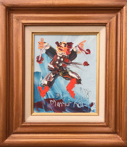 Juggling Clown Oil | Morris Katz,{{product.type}}