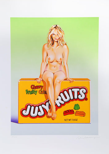 Jujyfruit Judy Lithograph | Mel Ramos,{{product.type}}