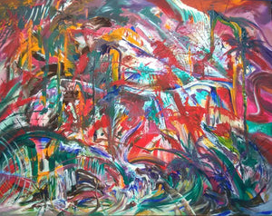 Jungle Abstract Acrylic | Anthony Best,{{product.type}}