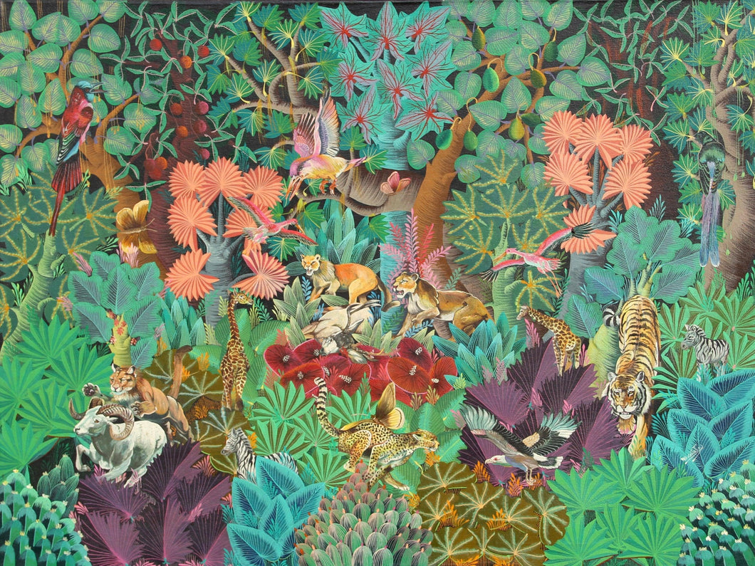 Jungle Animals Acrylic | Alix George Calixtes,{{product.type}}