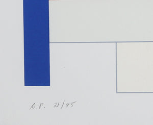 Jutland III Screenprint | Budd Hopkins,{{product.type}}