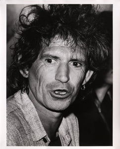 Keith Richards at the Chelsea Hotel Black and White | Rita Barros,{{product.type}}