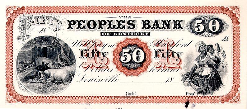 Kentucky - Fifty Dollars Currency | American Bank Note Commemoratives,{{product.type}}