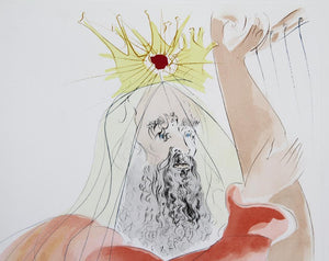 King David Etching | Salvador Dalí,{{product.type}}