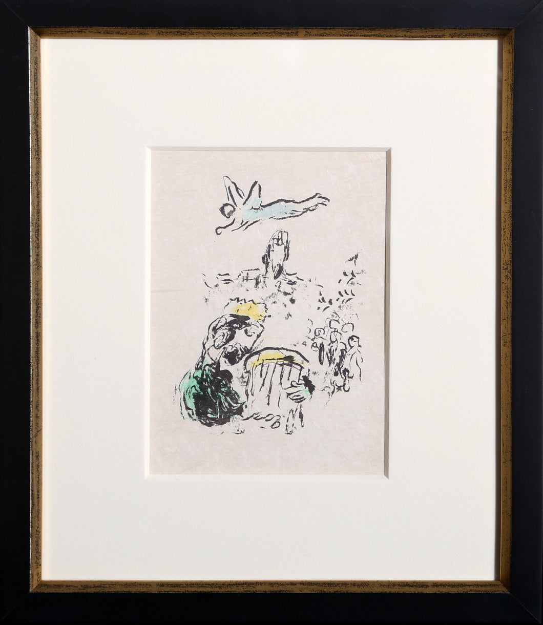 King David (Sorlier 719) Lithograph | Marc Chagall,{{product.type}}