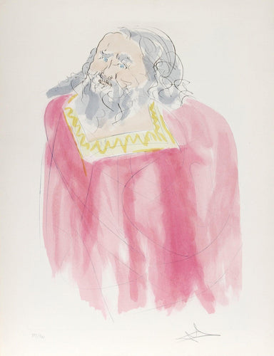 King Saul Etching | Salvador Dalí,{{product.type}}