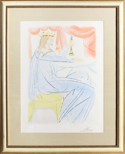 King Solomon Etching | Salvador Dalí,{{product.type}}