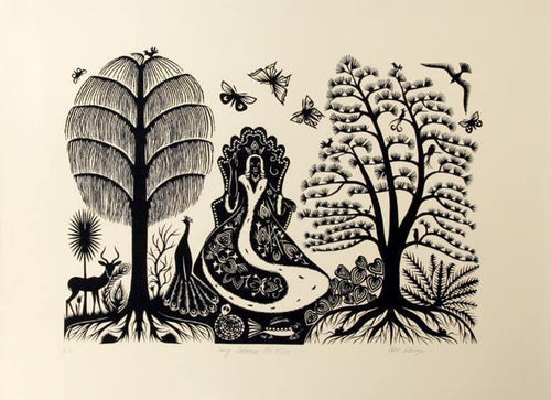 King Solomon the Wise Screenprint | B.A.M. Schwyn,{{product.type}}