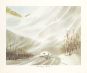 Knee Deep in the Powder Lithograph | Bill Alexander,{{product.type}}