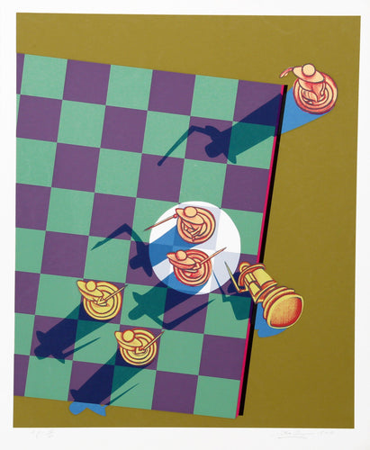 Knight Moves Screenprint | Rita Simon (aka Atirnomis),{{product.type}}