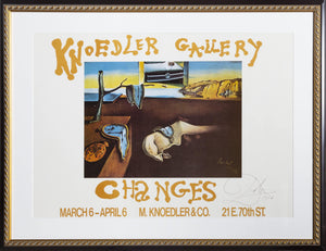 Knoedler Gallery: Changes Poster | Salvador Dalí,{{product.type}}