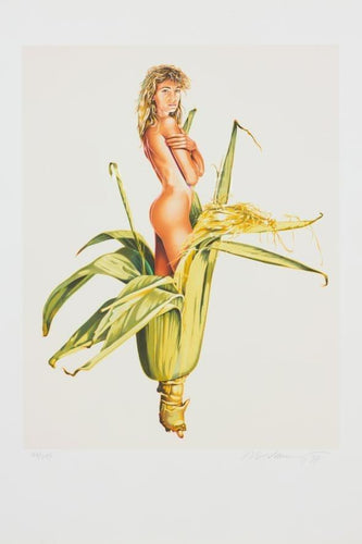 Korn Kween Lithograph | Mel Ramos,{{product.type}}