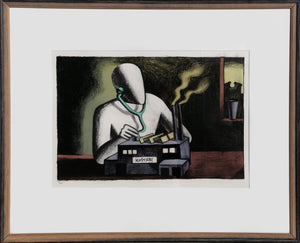 Kostabi Factory Lithograph | Mark Kostabi,{{product.type}}
