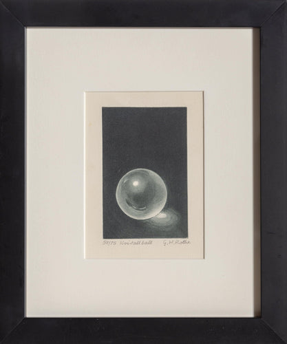 Kristall Ball mezzotint | Gatja Helgart Rothe,{{product.type}}