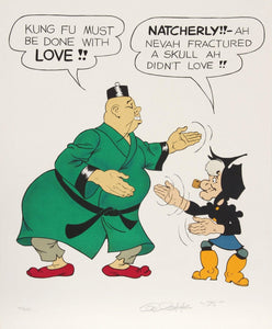Kung Fu Screenprint | Al Capp,{{product.type}}