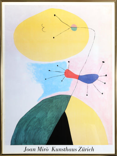 Kunsthaus Zurich Poster | Joan Miro,{{product.type}}